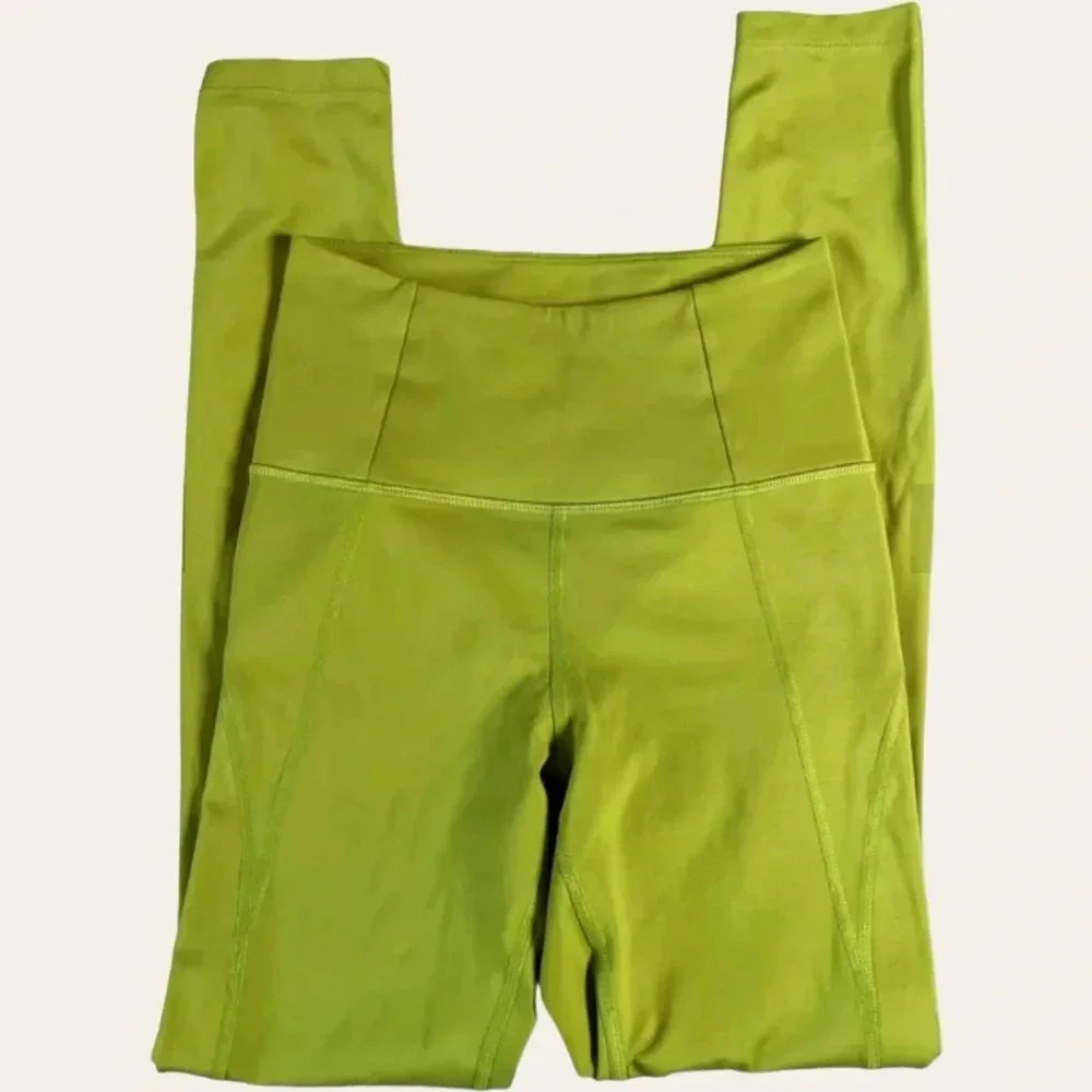 Girlfriend Collective high waist compressive leggings in Ivy - XS 28.5” length - Picture 2 of 8